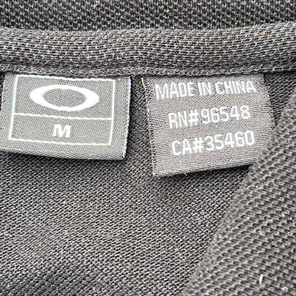 Oakley black polo M - Picture 4 of 5